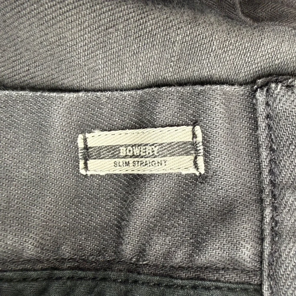 John Varvatos Jeans Mens 34x30 Gray Bowery Slim Straight Made in USA‎ Casual